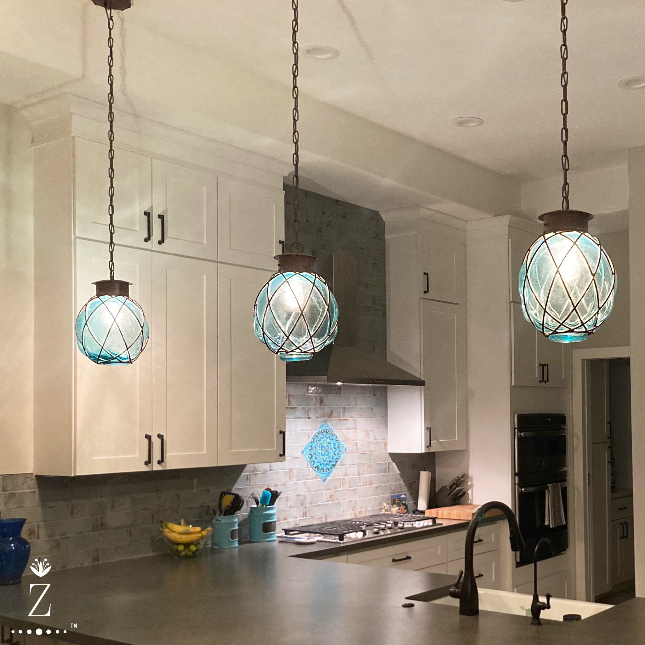 beach inspired pendant lights