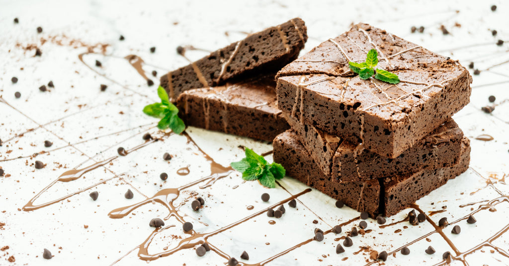 Brownies bajos en calorías