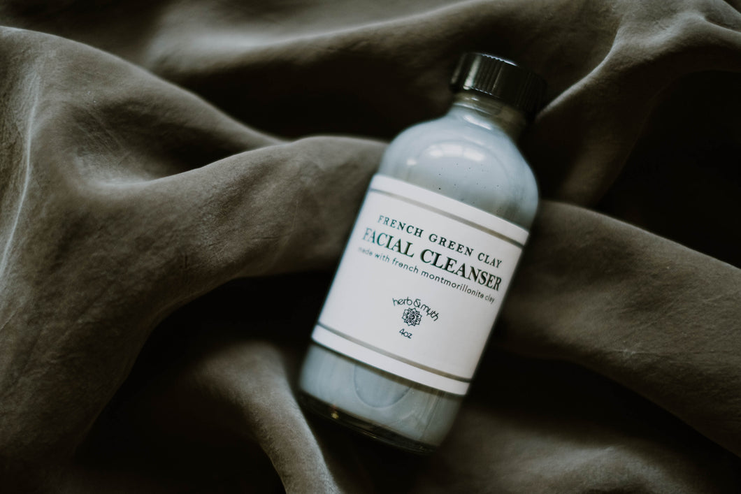 clay facial cleanser