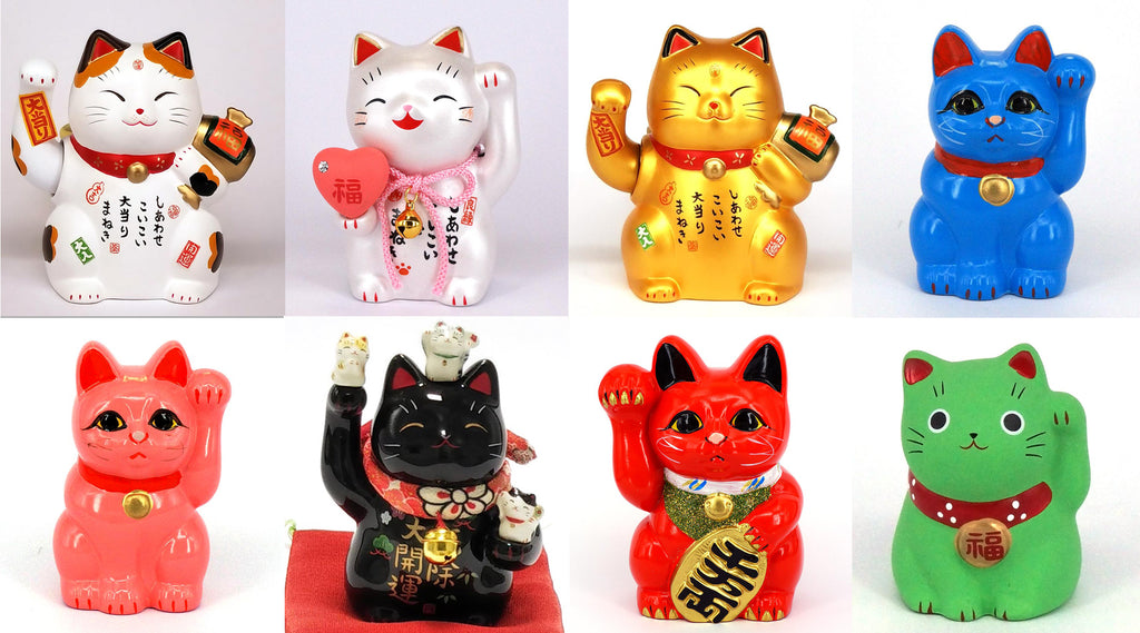 japanese lucky cat color meanings