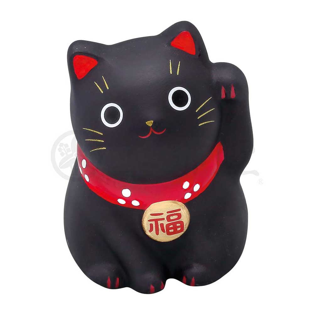 black fortune cat