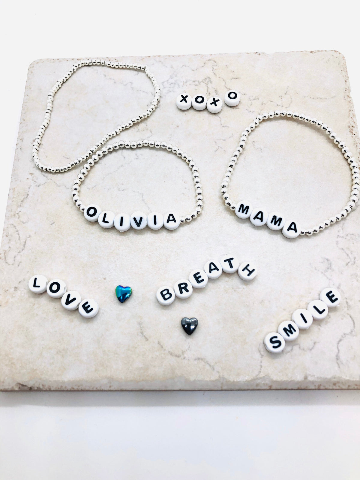 Lover Alphabet Bead Bracelet