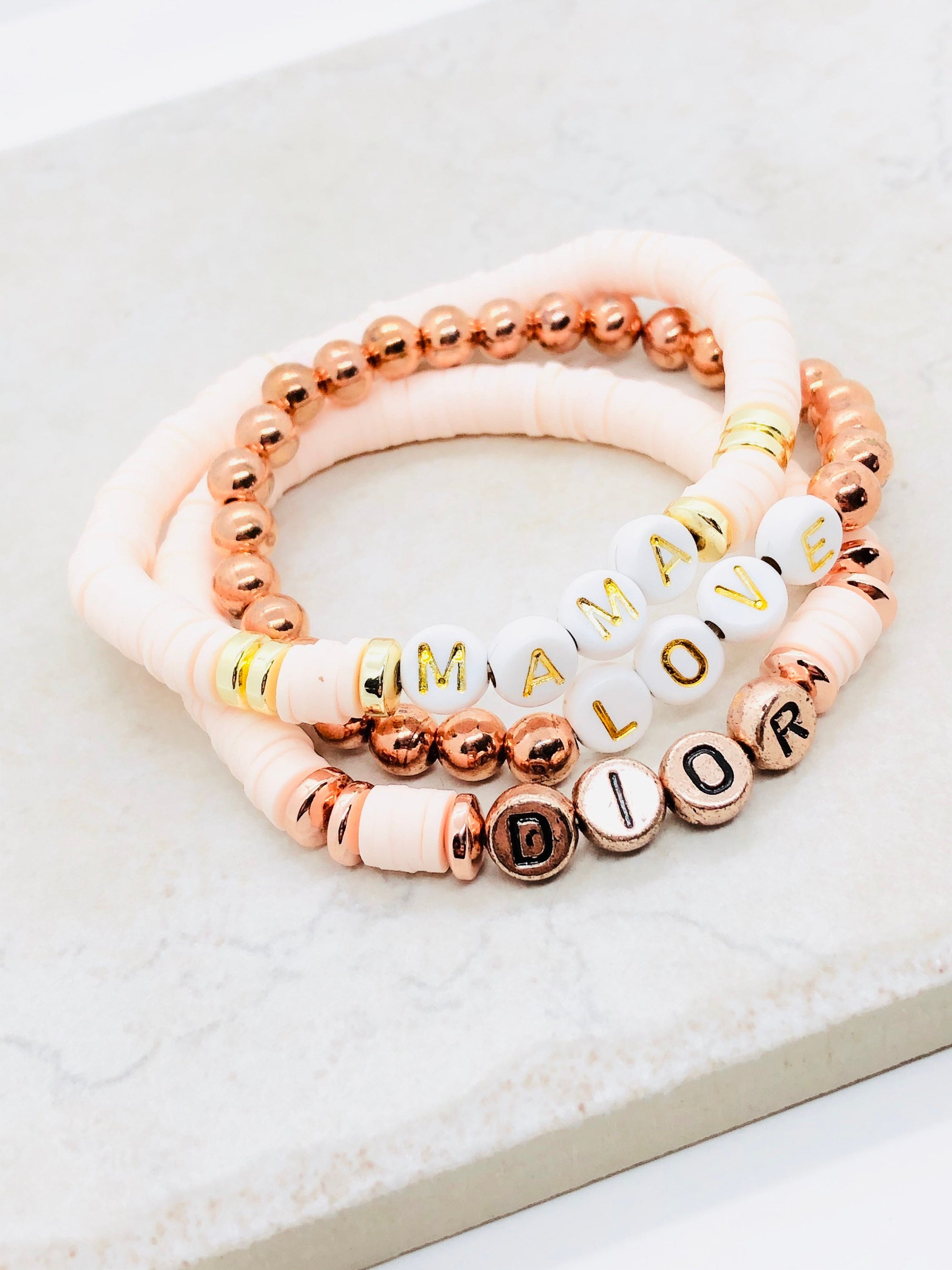 best friend birthday gift personalized word bracelet, custom name