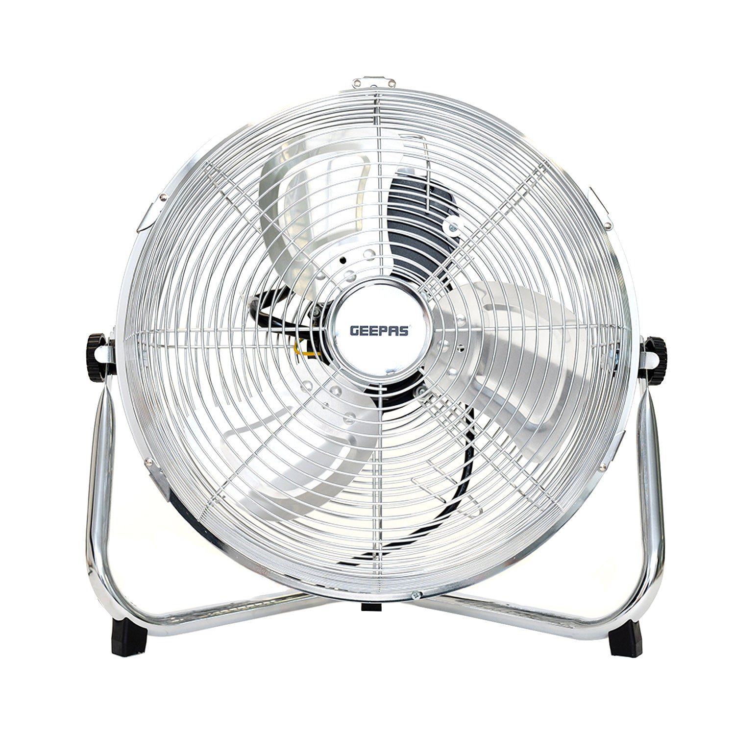 Photos - Fan Geepas 12-Inch Metal Floor  with 3 Speed Settings and Quiet Operation GF21182U 