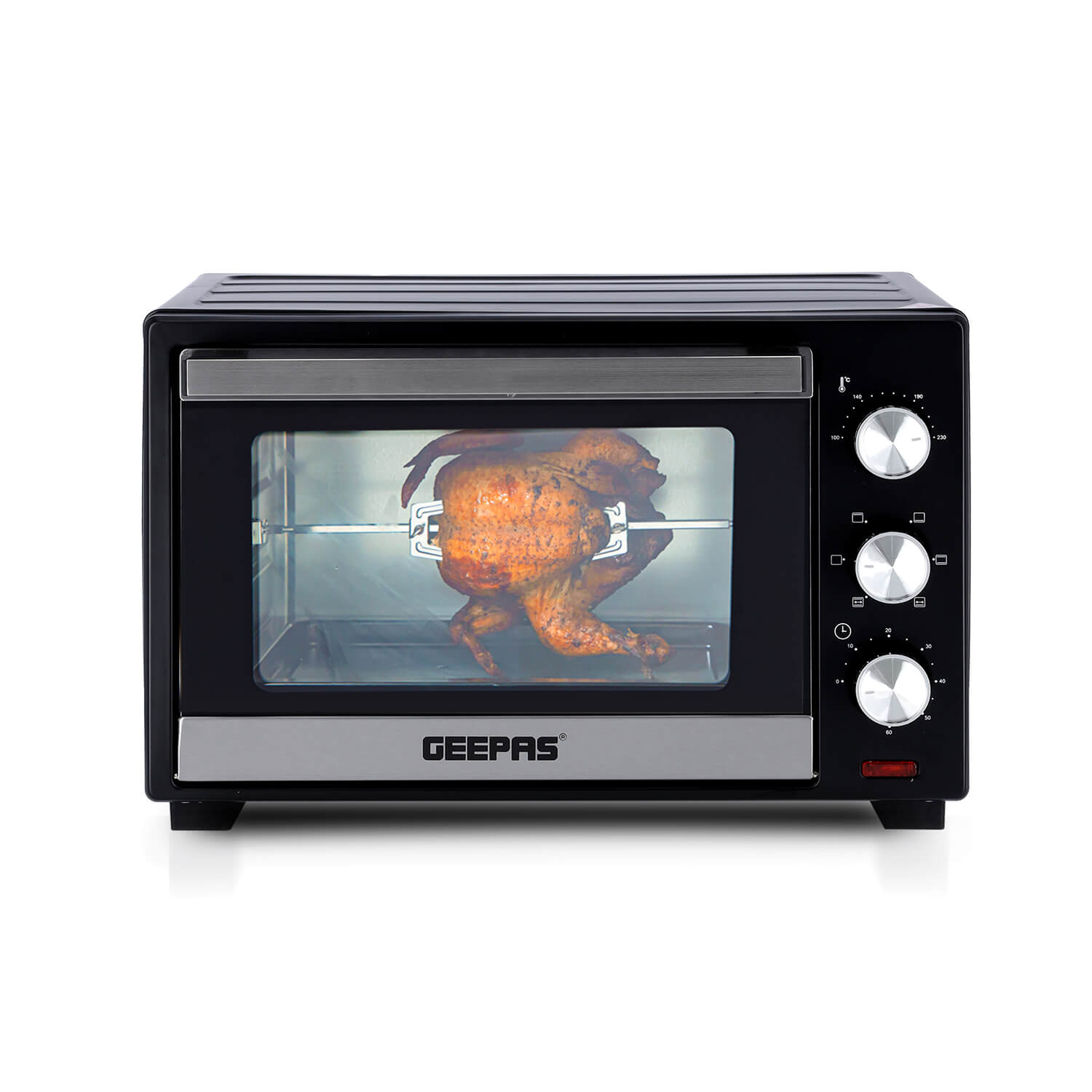 Photos - Toaster Geepas 30L Electric Mini Oven and Grill Cooker With Rotisserie GO34045UK 