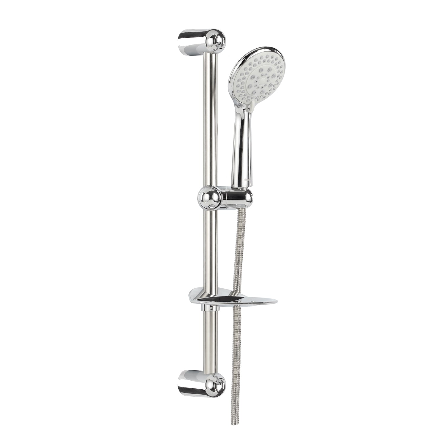 Image of Stainless Steel Sliding Rail Shower Set With High Pressure Shower Head