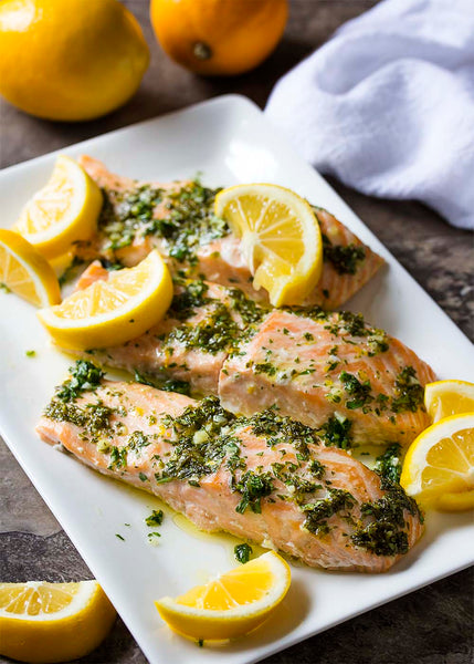 salmon-garlic-herbs-recipe