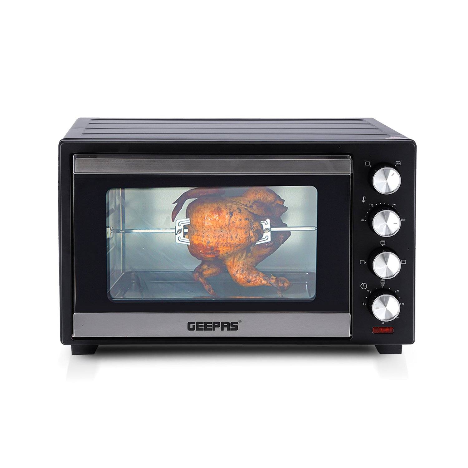 Photos - Mini Oven Geepas 38L Fast-Bake Electric Rotisserie  and Grill GO34046UK 