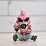 dragon ball z kid buu figure with sneakers display set