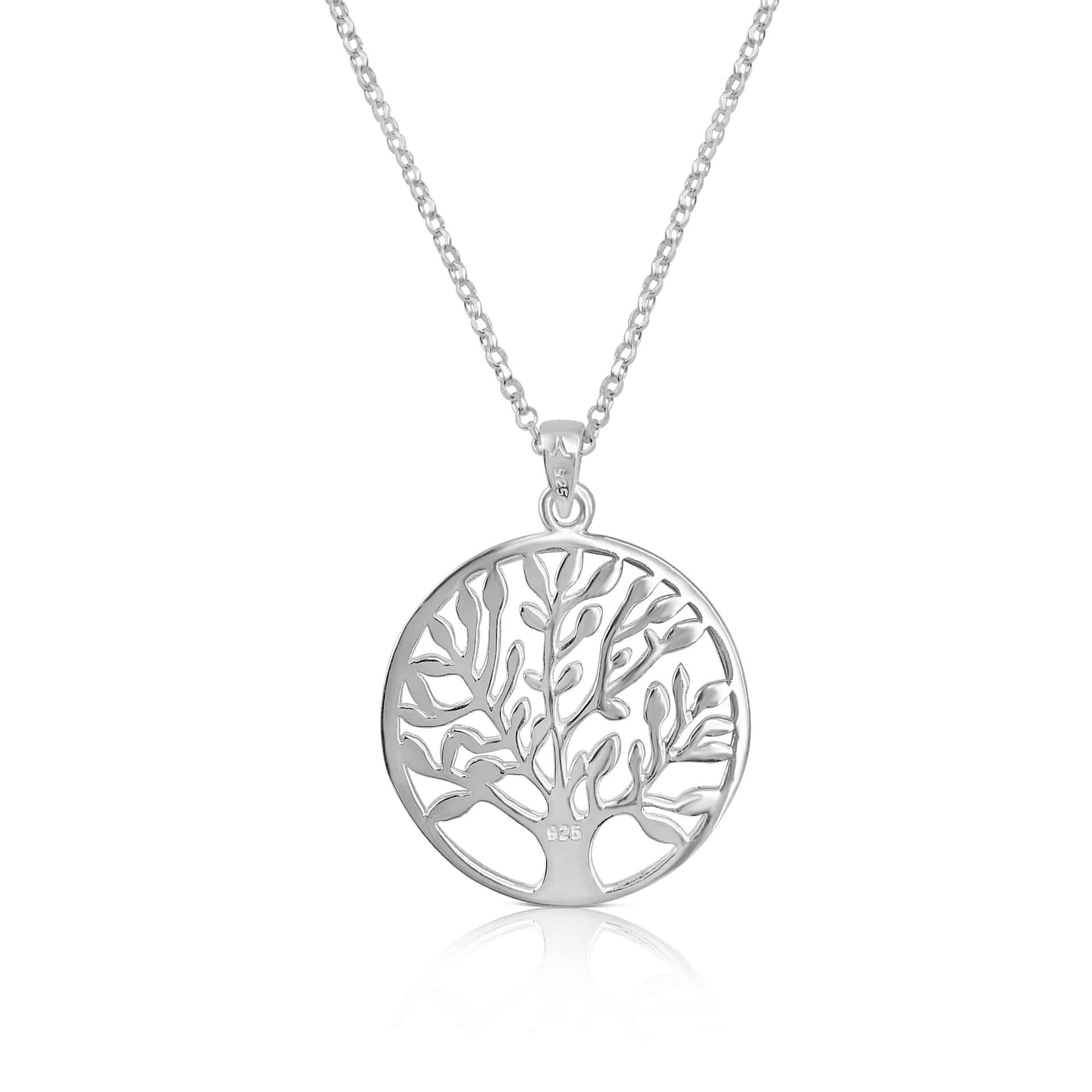 silver tree of life necklace