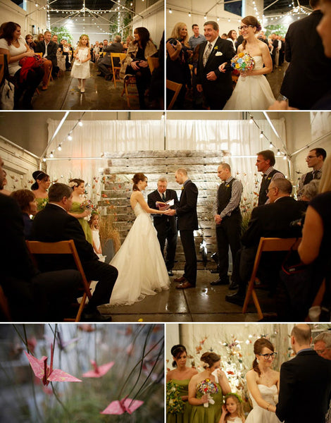 How to create an outdoor wedding indoors - Rustic Wedding Chic