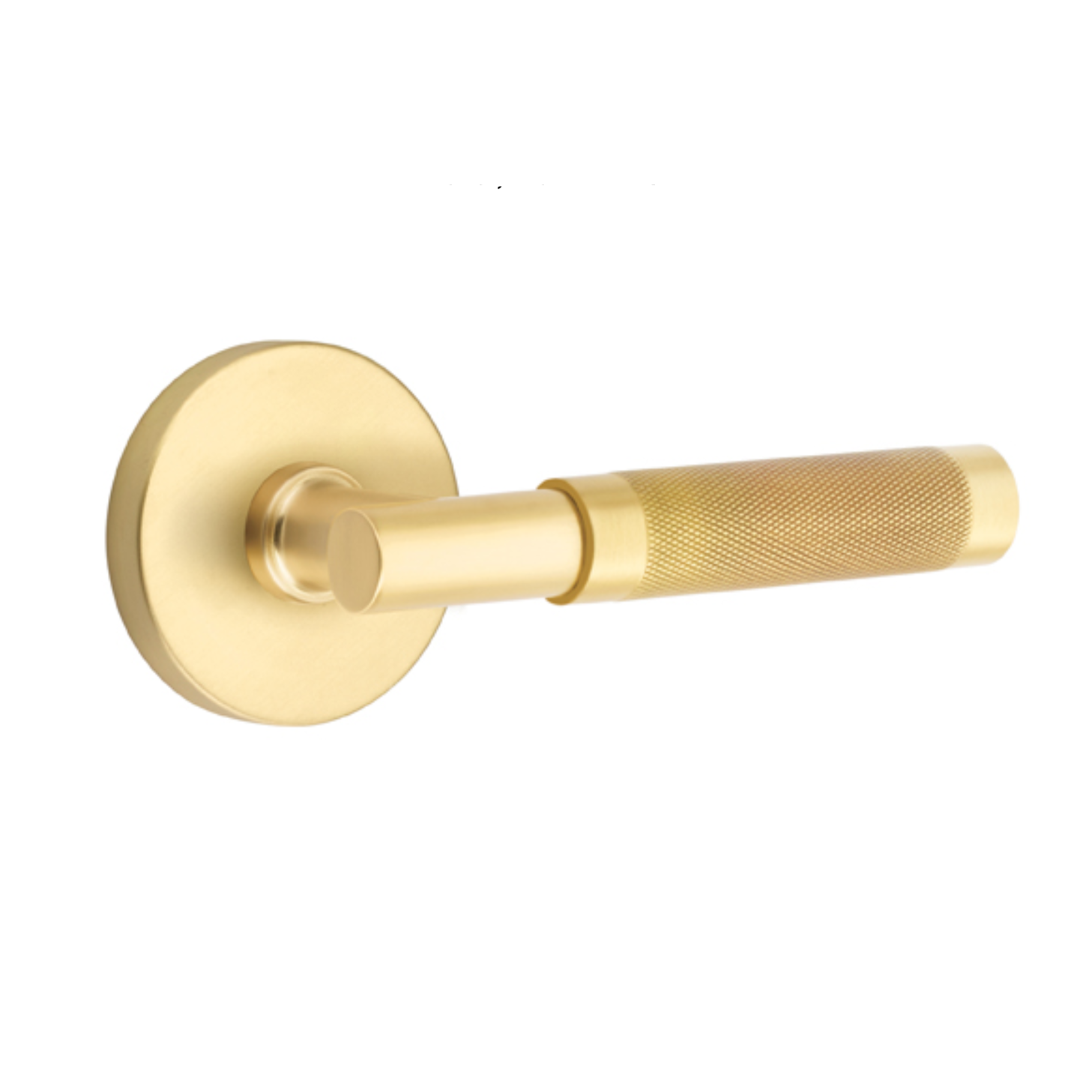Fairhaven Satin Brass Privacy Door Handle