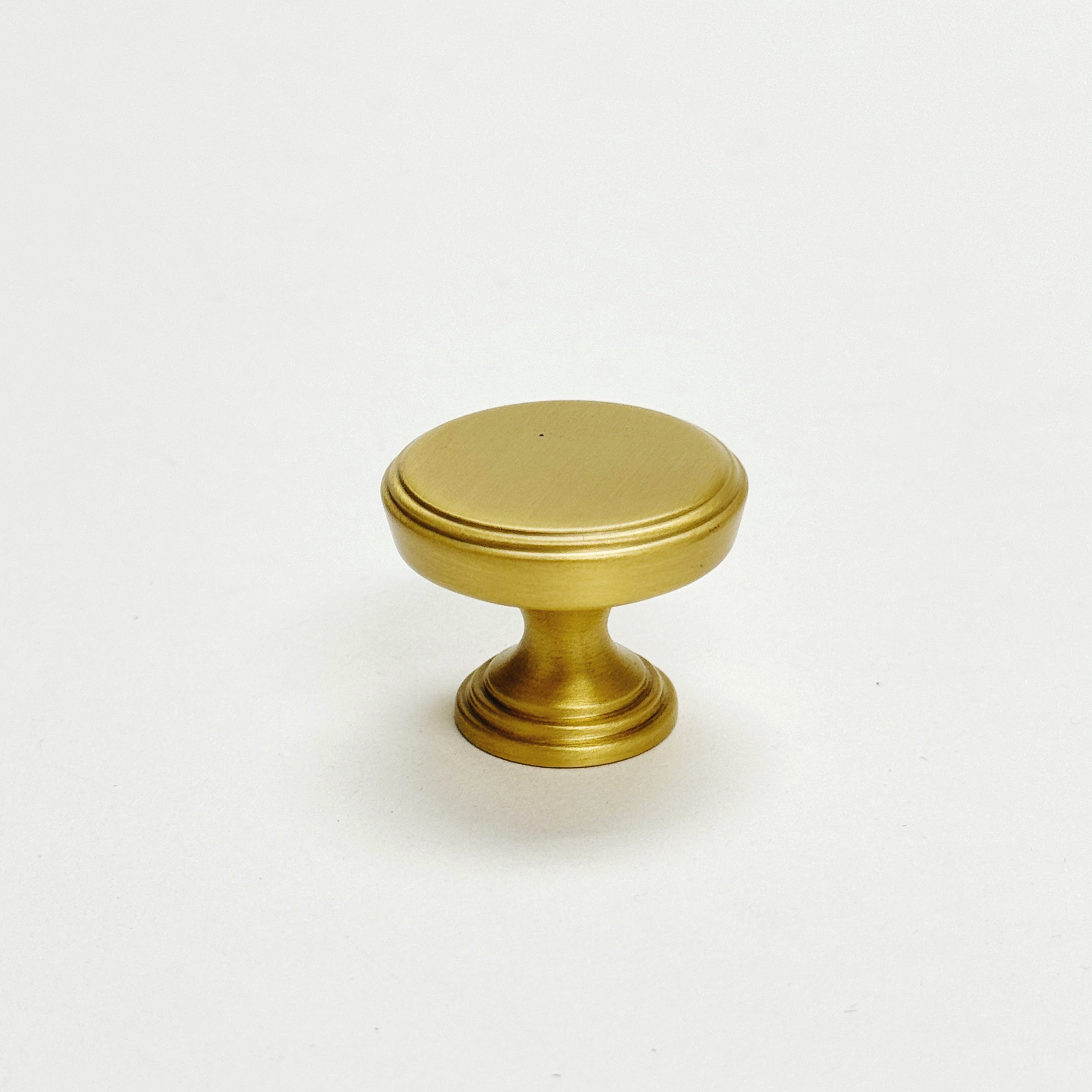 Satin Brass Sweet Beehive Cabinet Knob and Drawer Pulls