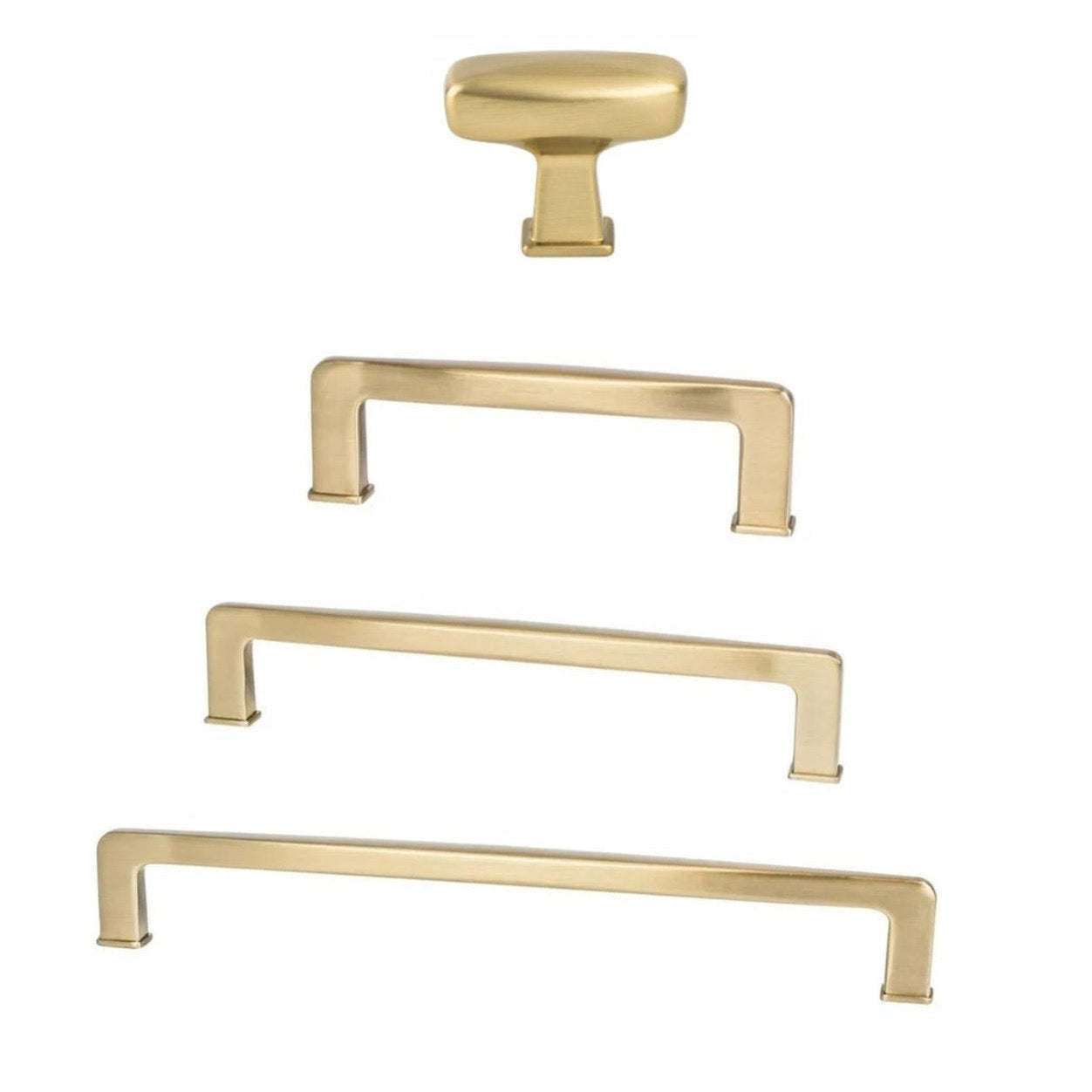 Champagne Bronze Regal Cabinet Knobs and Drawer Pulls