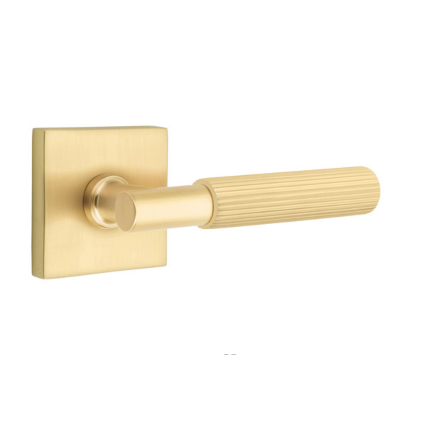 Emtek 12 Modern Brass Towel Bar w/ Square Rosette