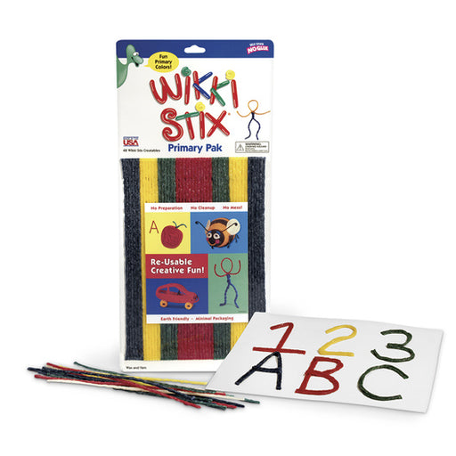 Wikki Stix -48 Primary Colors