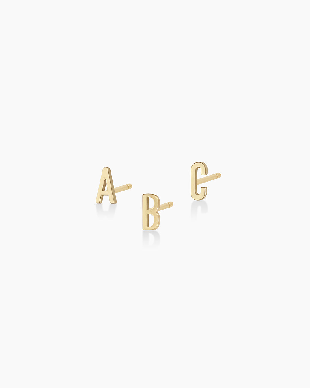 14 K Gold Filled Letter Charms, 6 x 8 mm Gold Alphabet Letters #2608, – A  Girls Gems