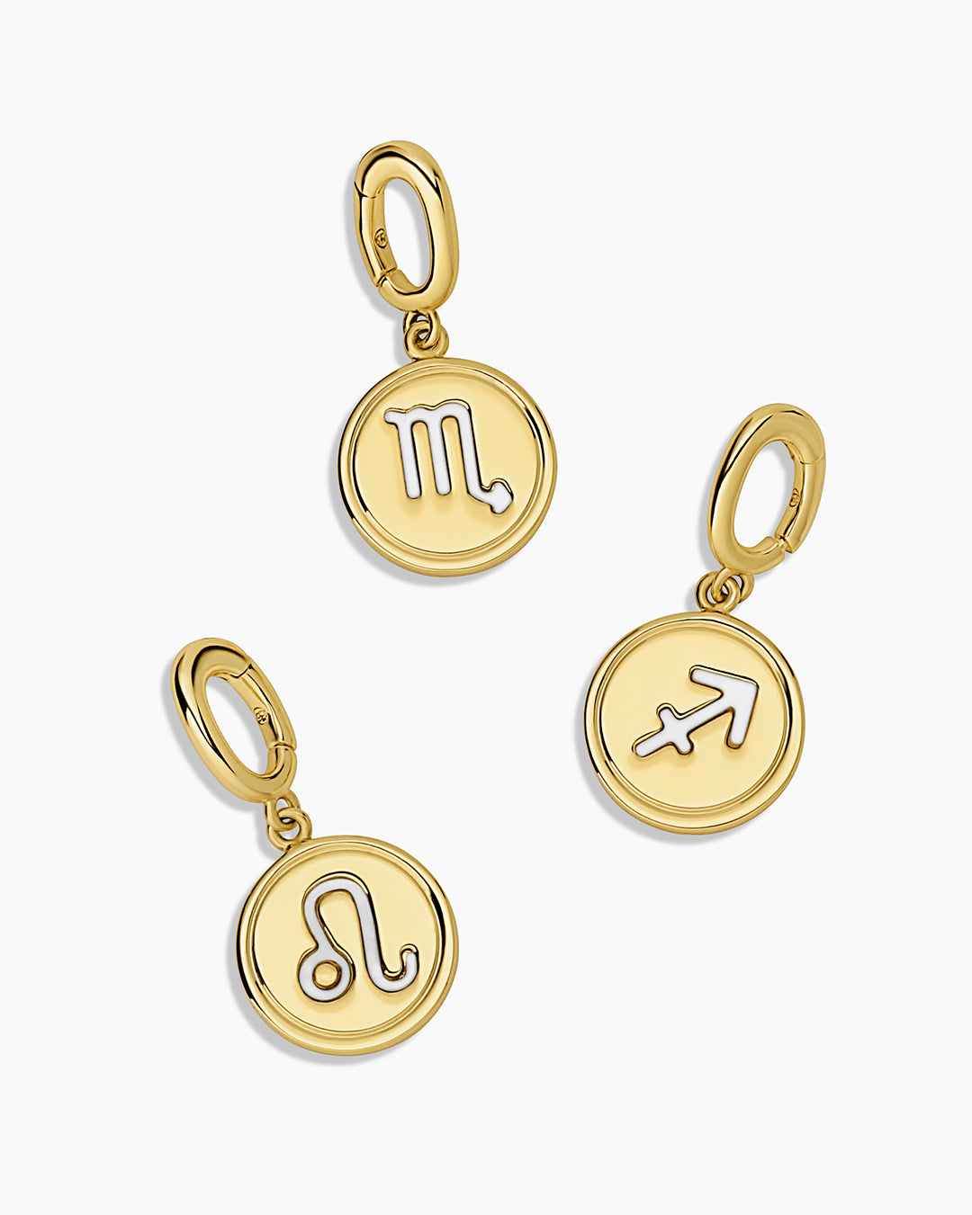 Gold Charms for Bracelets & Necklaces