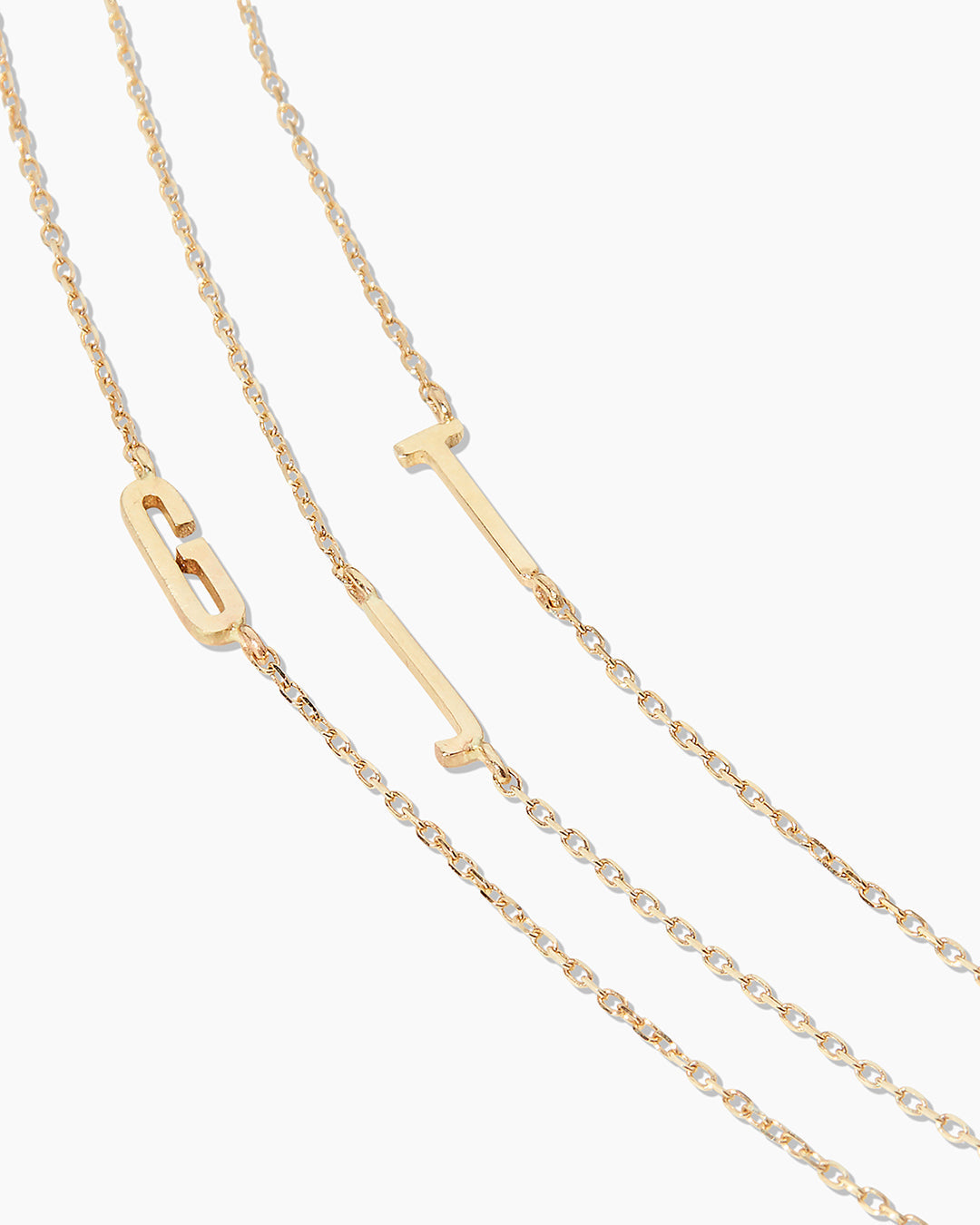 Valencia Delicate Gold & Pearl Station Necklace | Julie Vos