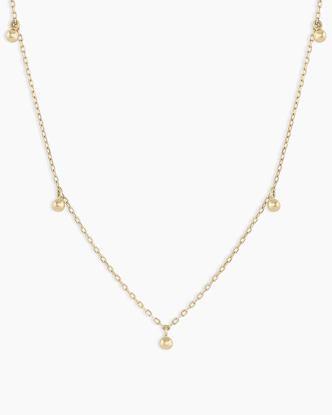 Terra Newport Necklace in 14k Gold - 14k Yellow Gold / X-Small (14 + 2  Extender)