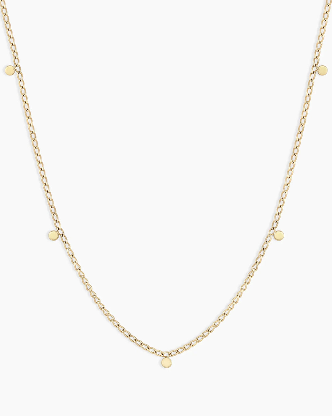 Newport Gold Filled Lock Necklace