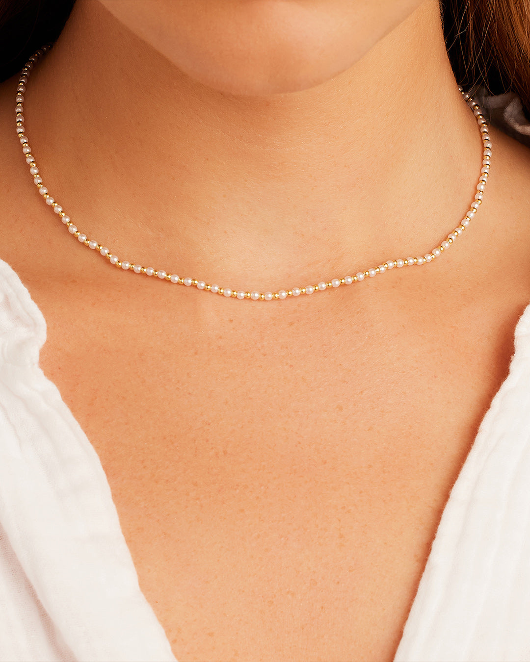 Gorjana Women's Pear Charm Necklace
