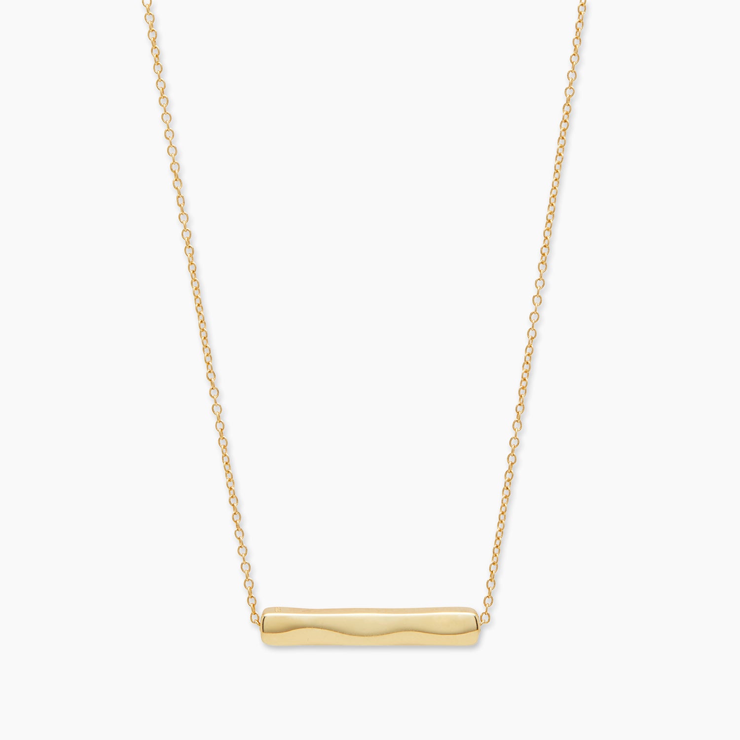 Gorjana gold store bar necklace