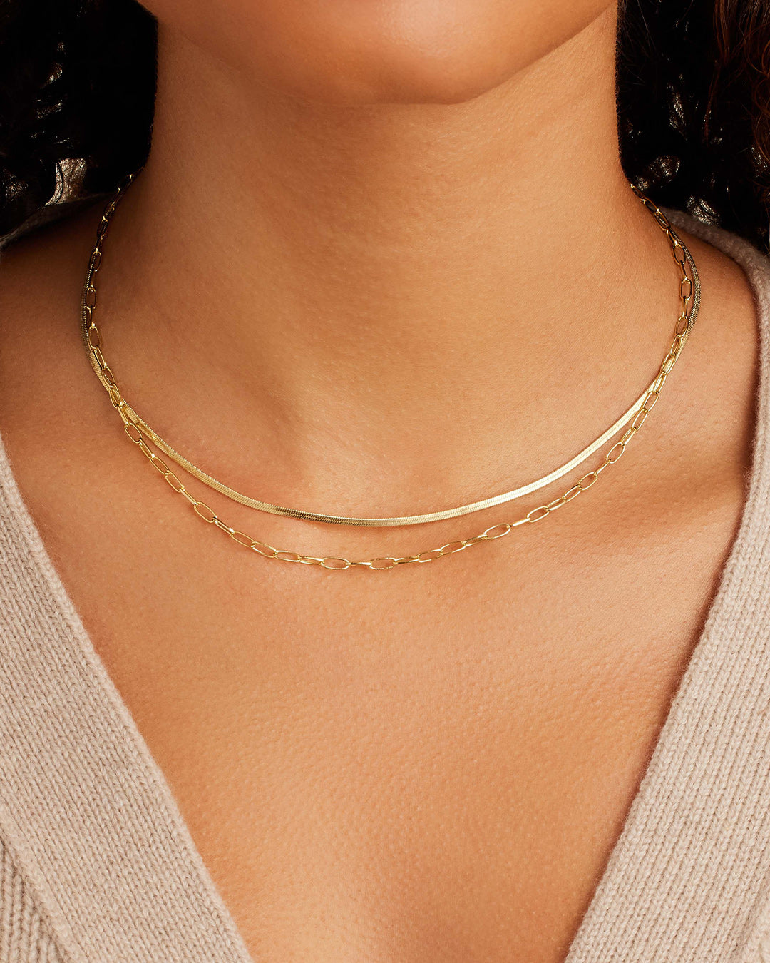 gold and silver layered necklaces review — TODAY