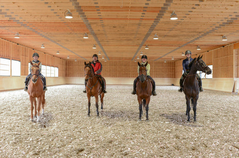 The Scott Family in Foothills Farm Arena
