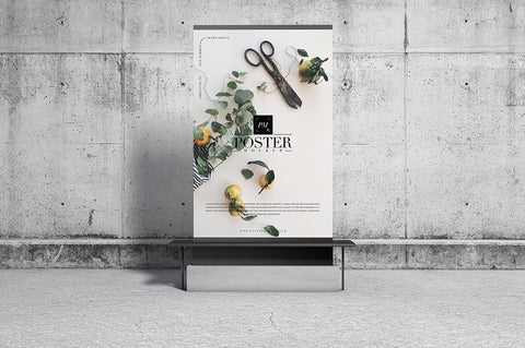 City Poster - Free Mockup