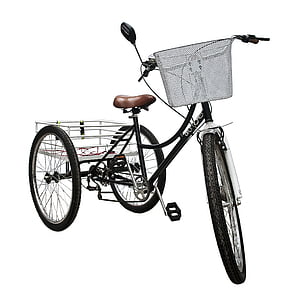 tricycle with basket