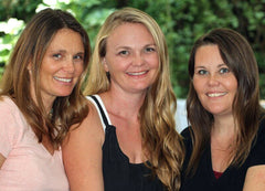 A photo of Herbal Roots founders: Jennifer, Emily and Heather