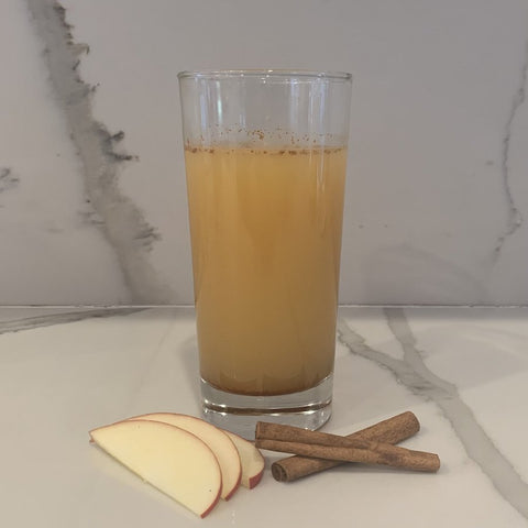 Apple with cinnammon and ACV