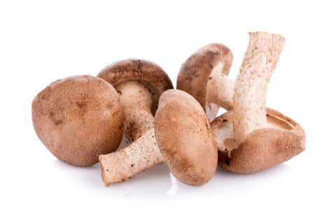 5 Shiitake mushroom in a pile