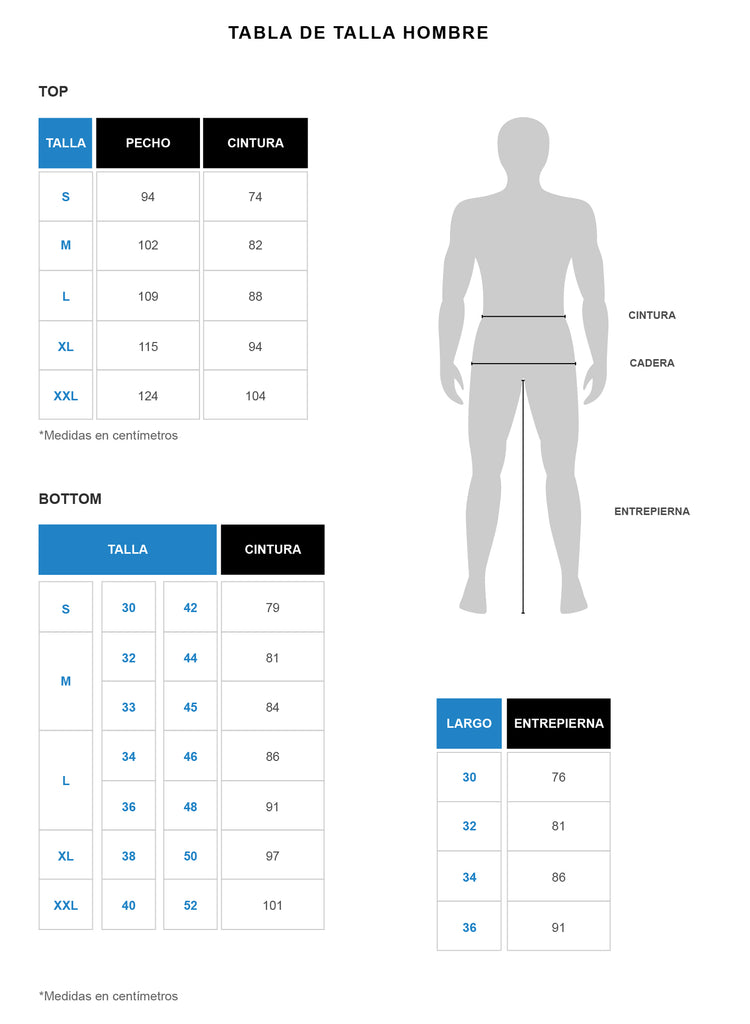 Tabla de Tallas – Kuhl