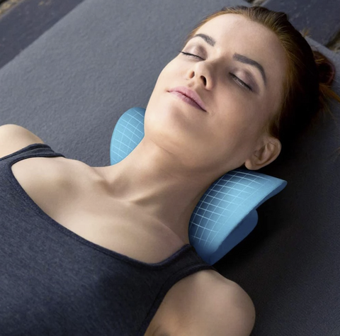 cervical neck shoulder stretcher massager
