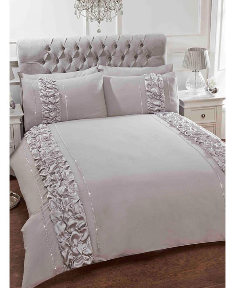 Duvet Covers Sets Provence Grey Duvet Set Ruffle Bedding