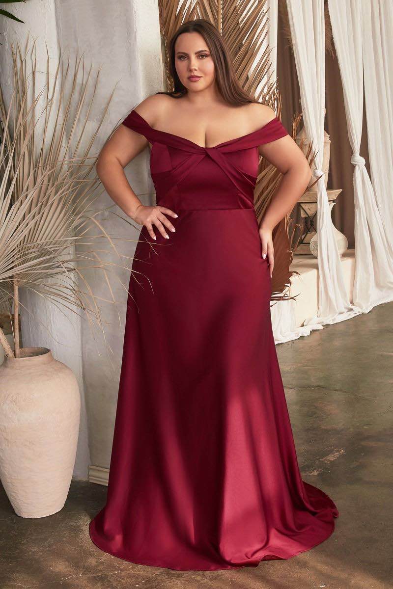 Maxi Long Sleeve Satin Wrap Dress I Satin Bridesmaid Dresses – UME