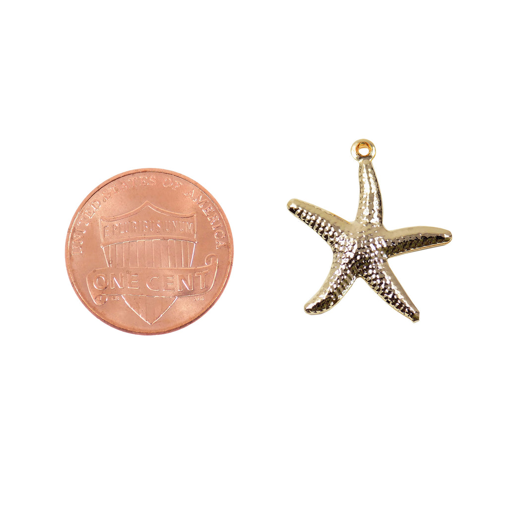 Starfish Sea Star Pendant Gold Filled Ocean Wholesale Jewelry Supplies – 305 Findings