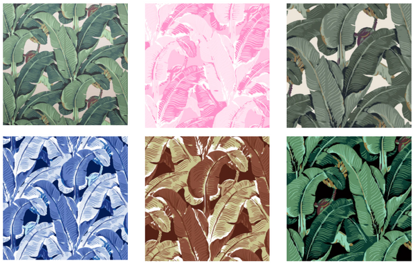 Beverly Hills Banana Leaf Wallpaper Options