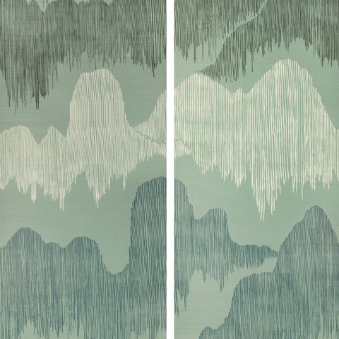 Buy Lee Jofa Modern Coquette Grey / Cream 3503-111 by Kelly Wearstler  Wallpapers II Collection Wall Covering