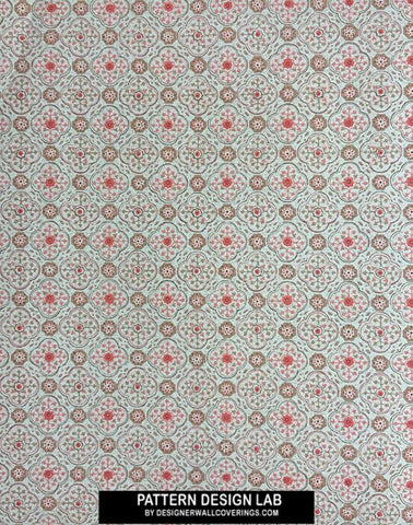 1940s Geometric Vintage Wallpaper  Hannahs Treasures Vintage Wallpaper