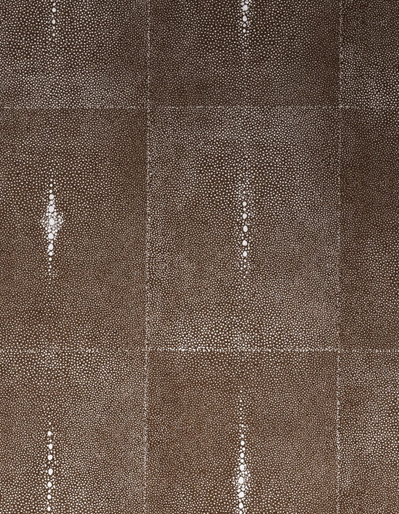 Glambeads - Shagreen Glass Bead Wallpaper -- Brown Java – Designer