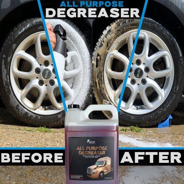 All Purpose Degreaser before and after