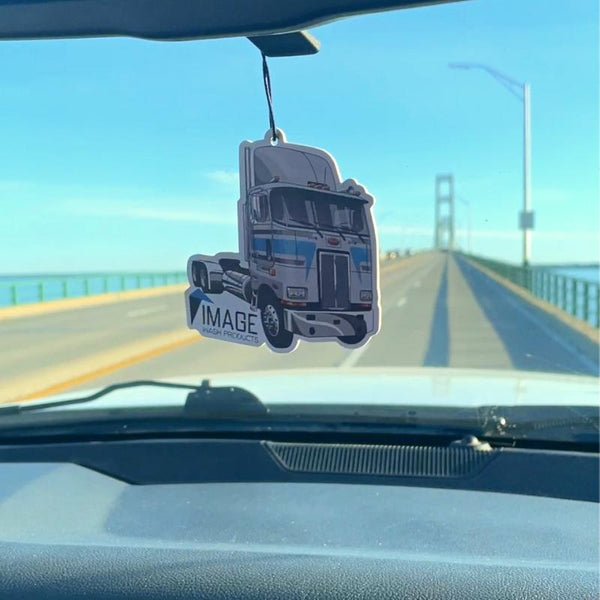 Cabover Air Freshener In Truck