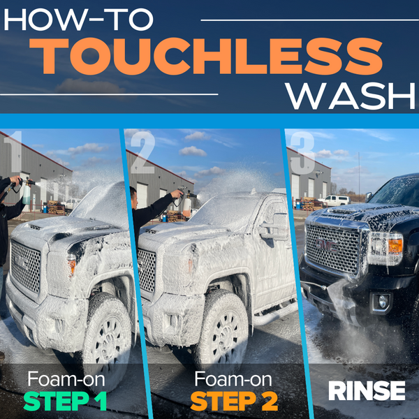 Touchless 2-Step Truck Wash Soap System - Renegade Products USA