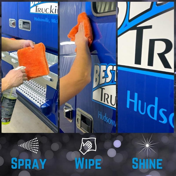 TopCoat Spritz Quick Detailer Spray - Car Detail Spray - Surface Drywash -  Exterior Care Products - 16-Ounce Spray Bottle