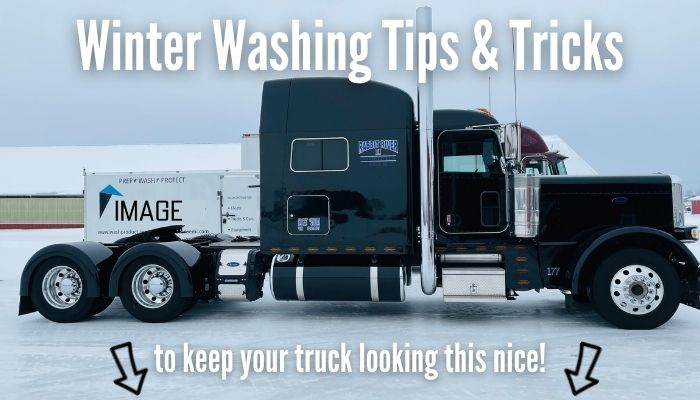 How to wash a truck in the winter tips and tricks