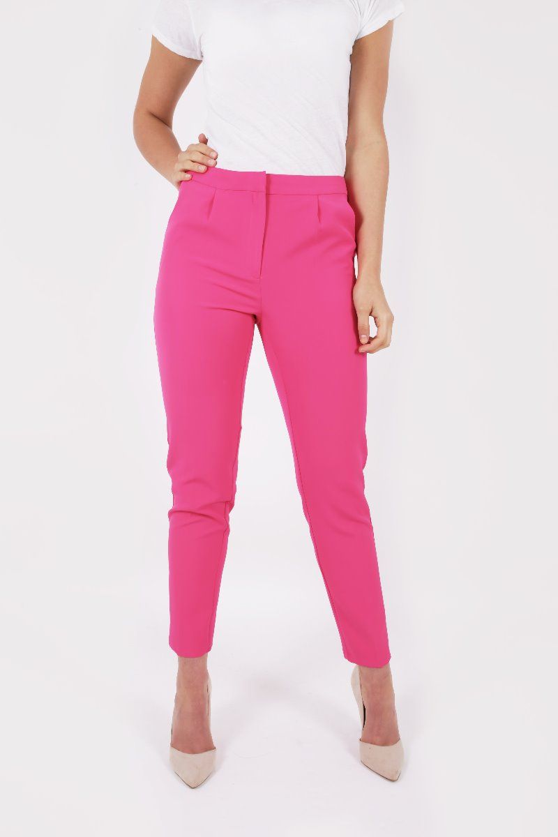 hot pink trousers