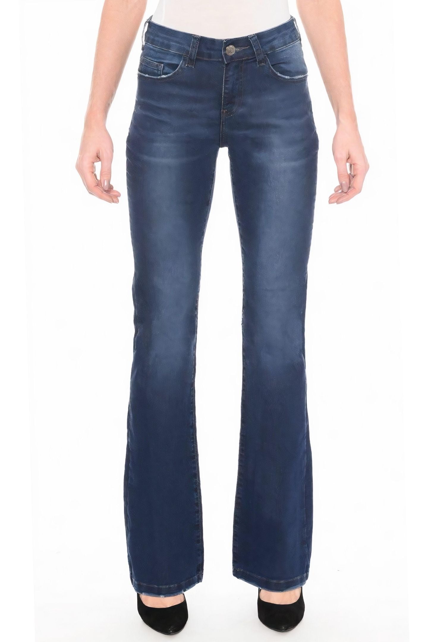 calça jeans boot cut